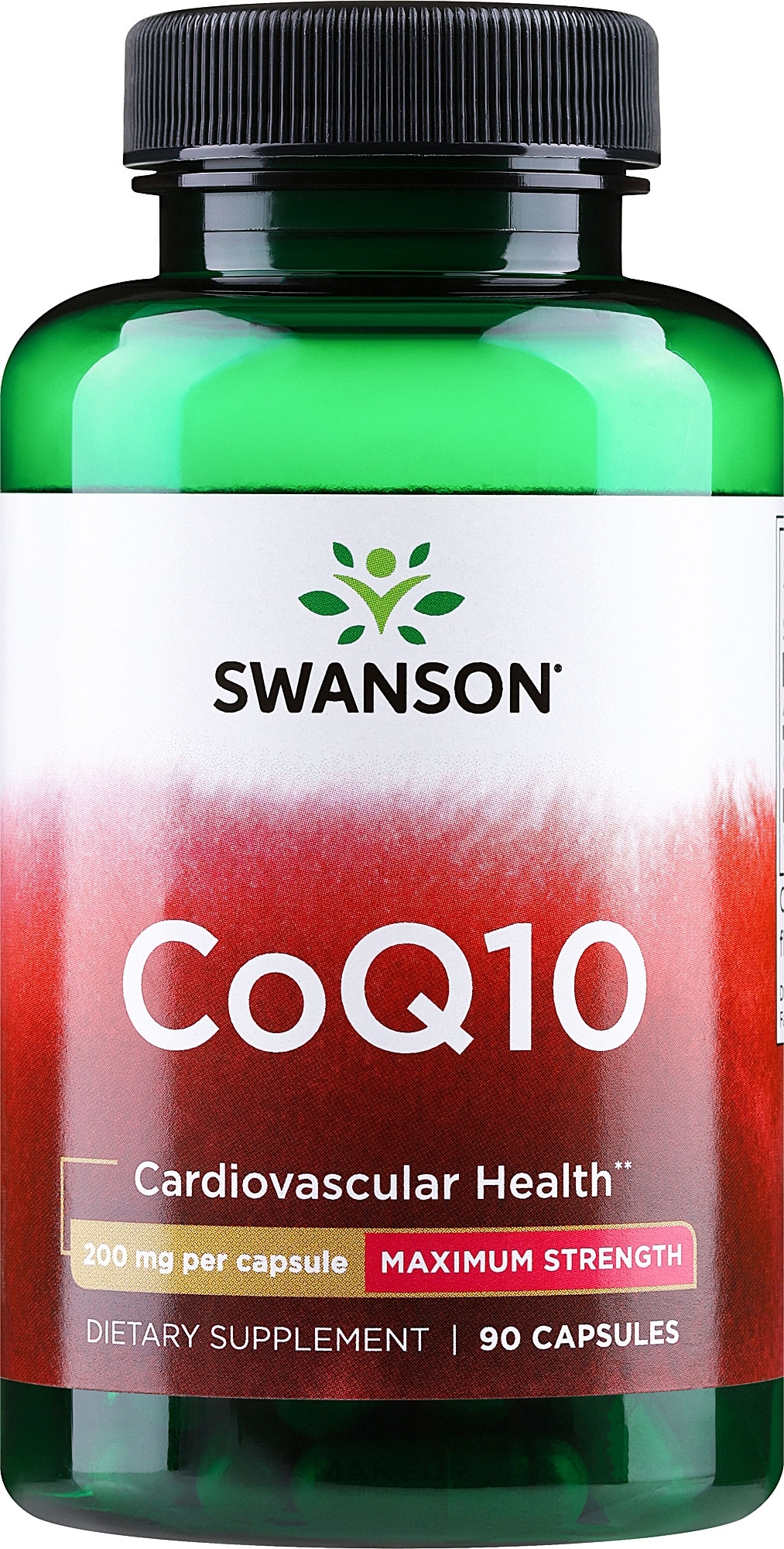 Suplement diety Koenzym Q10, 200 mg - Swanson CoQ10  — Zdjęcie 90 szt.