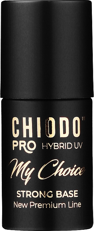 Baza pod lakier hybrydowy - Chiodo Pro Strong Base Coat — Zdjęcie N1