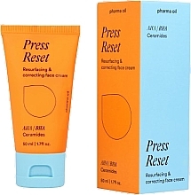 Odnawiający i korygujący krem ​​do twarzy - Pharma Oil Press Reset Resurfacing & Correcting Face Cream — Zdjęcie N2