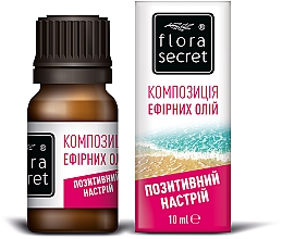 Mieszanka olejków eterycznych Pozytywny nastrój - Flora Secret — Zdjęcie N1