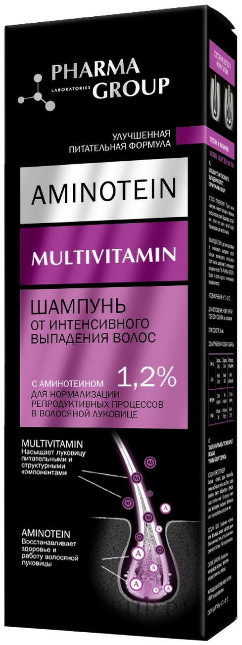 Szampon do intensywnie wypadających włosów - Pharma Group Laboratories Anti Intensive Hair Loss — Zdjęcie 150 ml