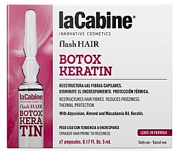 Kup Nawilżające ampułki do włosów - La Cabine Botox Keratin Ampoule