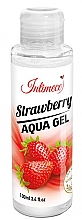 Żel nawilżający na bazie wody Truskawki - Intimeco Strawberry Aqua Gel — Zdjęcie N1