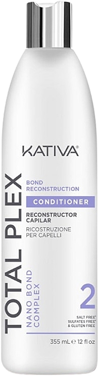Odżywka do włosów - Kativa Total Plex Conditioner — Zdjęcie N1