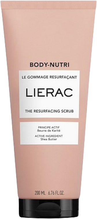 Peeling regenerujący - Lierac Body Nutri The Resurfacing Scrub  — Zdjęcie N1