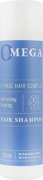 Keratynowy szampon do włosów - J’erelia Omega Hair Shampoo — Zdjęcie N1