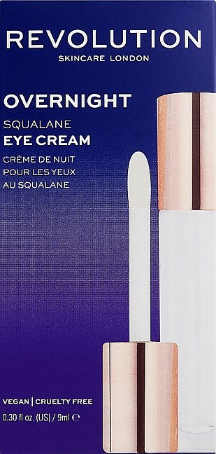 Krem pod oczy ze skwalanem - Revolution Skincare Overnight Squalane Eye Cream — Zdjęcie N3