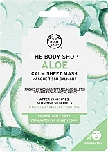 Kup Kojąca maseczka w płachcie do twarzy Aloes - The Body Shop Aloe Calm Hydration Sheet Mask