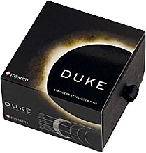 Kup Pierścień erekcyjny 51 mm, grawerowany - Mystim Duke Strainless Steel Cock Ring 