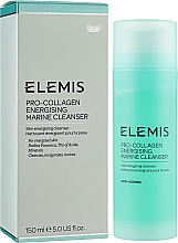 Energetyzujący żel do mycia twarzy - Elemis Pro-Collagen Energising Marine Cleanser — Zdjęcie N2