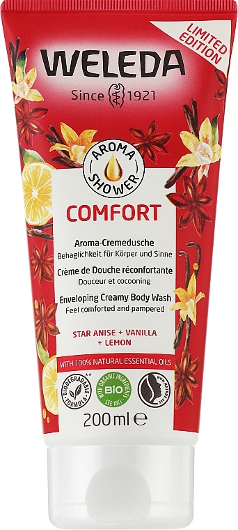 Aromatyczny żel pod prysznic Comfort - Weleda Aroma Shower Comfort Limited Edition 
