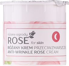 Krem przeciwzmarszczkowy na noc - Floslek Rose For Skin Anti-Wrinkle Night Cream Refill — Zdjęcie N3