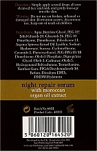 PRZECENA! Odbudowujące serum do twarzy na noc - Xpel Marketing Ltd Argan Oil Night Repair Serum * — Zdjęcie N3