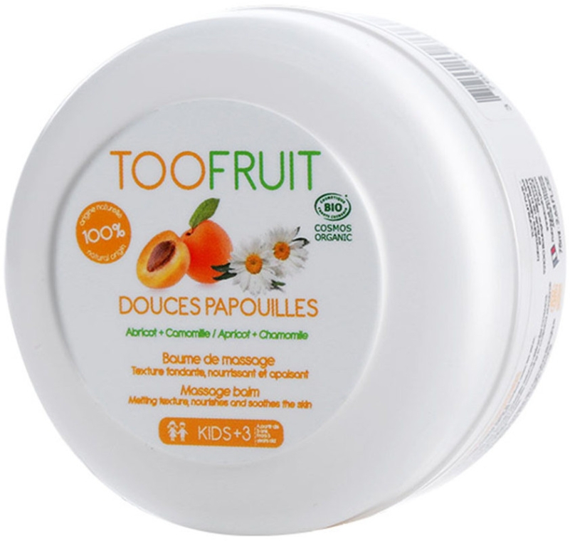 Balsam do masażu Morela i rumianek - TOOFRUIT Apricot Chamomile Massage Balm — Zdjęcie N1