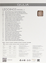 Legginsy damskie LEGGINSY 02, naturale - Giulia — Zdjęcie N2