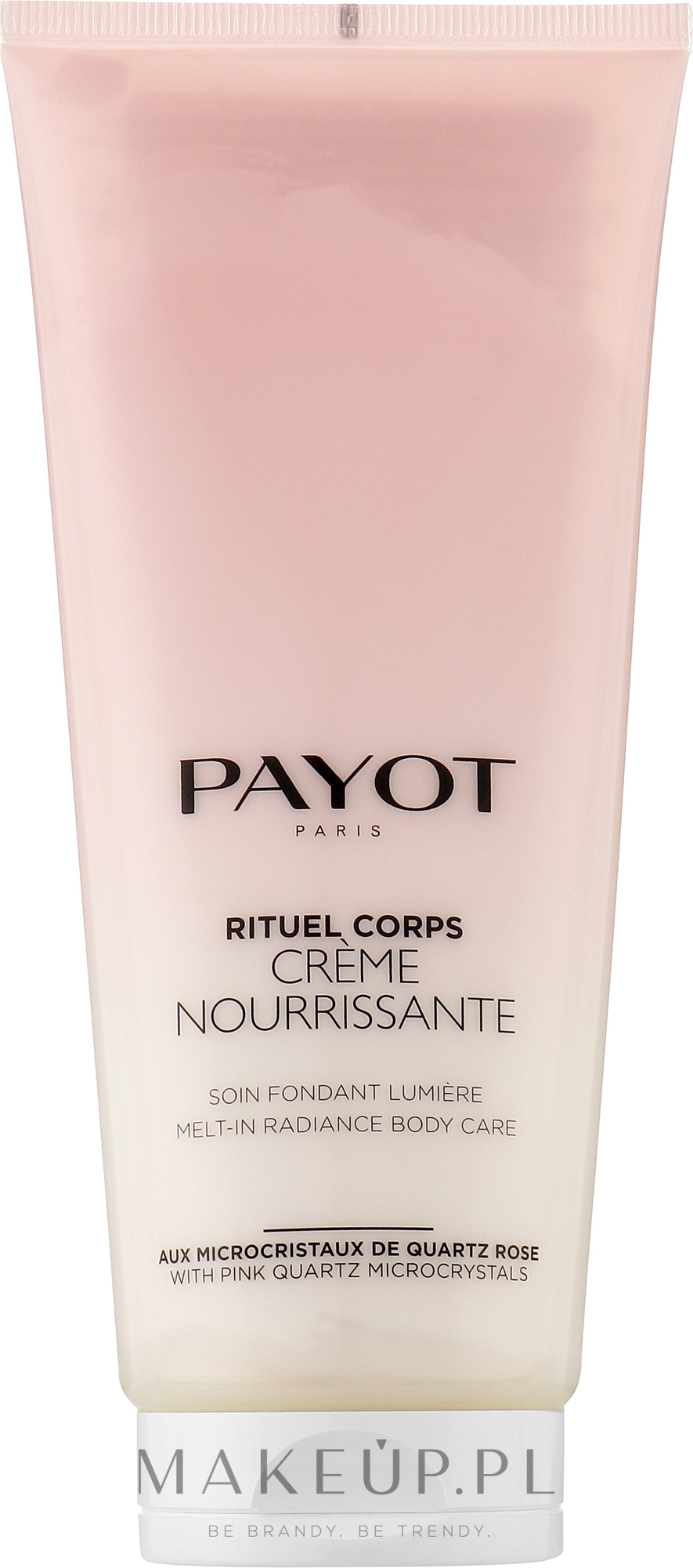 Odżywczy krem do ciała - Payot Rituel Corps Creme Nourrissante Melt-In Radiance Body Care — Zdjęcie 200 ml