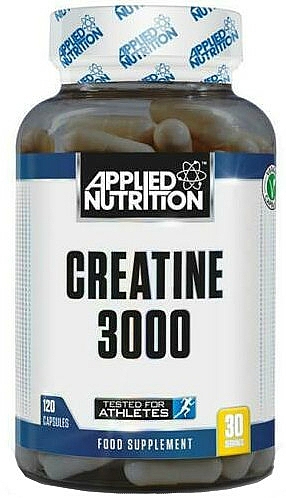 Suplement diety, Kreatyna 3000, 120 kapsułek - Applied Nutrition Creatine 3000 — Zdjęcie N1