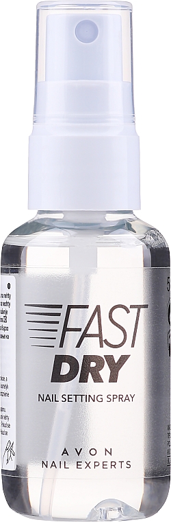 Spray przyspieszający wysychanie lakieru do paznokci - Avon Fast Dry Nail Setting Spray