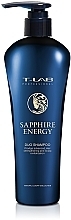 Szampon wzmacniający włosy - T-LAB Professional Sapphire Energy Duo Shampoo — Zdjęcie N1