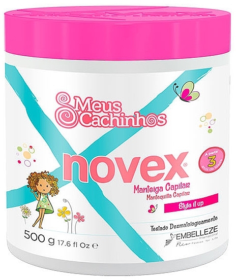 Krem do stylizacji loków - Novex My Little Curls Children's Styling Cream — Zdjęcie N1