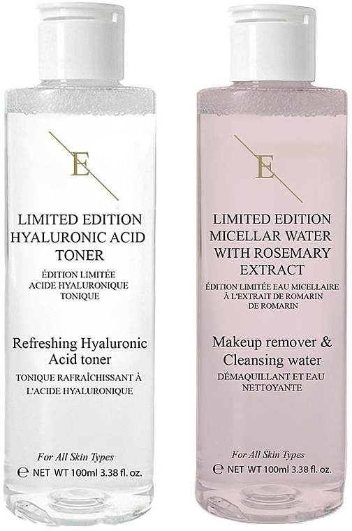 Zestaw - Eclat Skin London Limited Edition (micellar/water/100ml + f/toner/100ml) — Zdjęcie N1