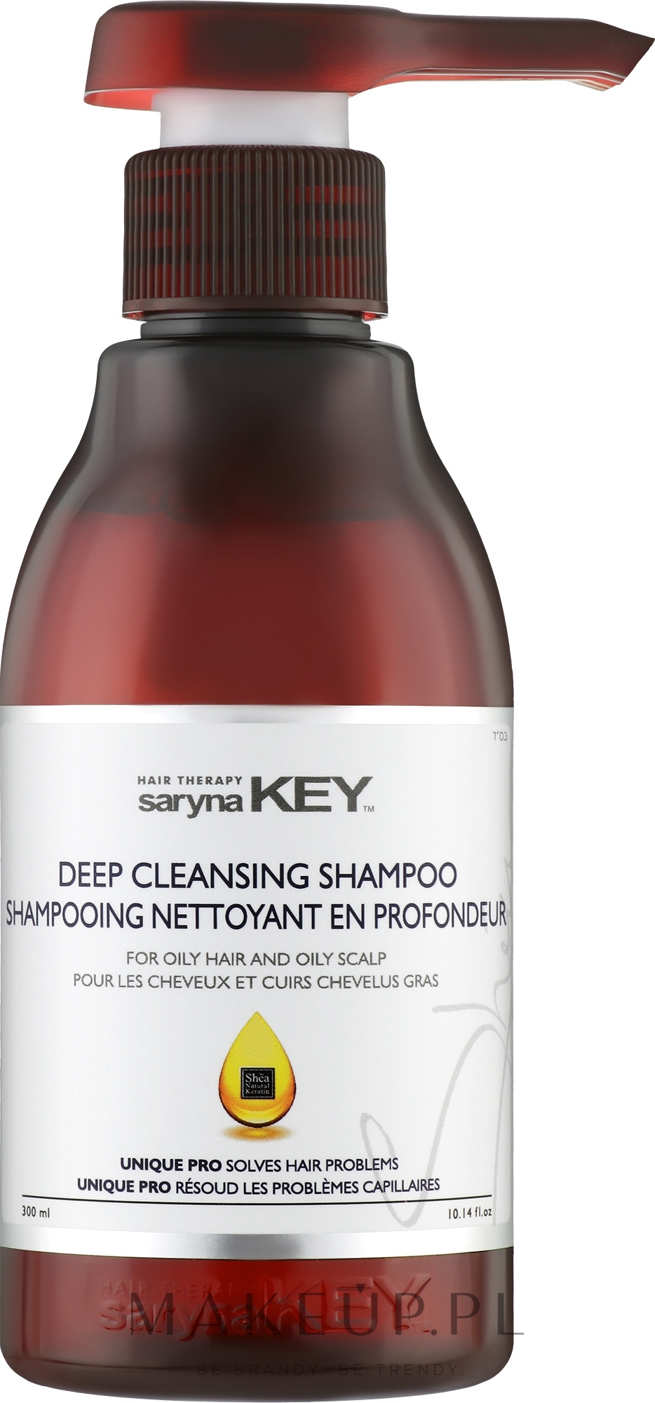 Szampon do włosów przetłuszczających się - Saryna Key Deep Cleansing Shampoo — Zdjęcie 300 ml