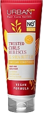 Odżywka z ekstraktem z hibiskusa i masłem shea do włosów kręconych i falowanych - Urban Care Twisted Curls Hibiscus & Shea Butter Hair Care Conditioner — Zdjęcie N1