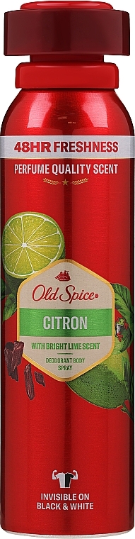 Antyperspirant-dezodorant w sprayu dla mężczyzn - Old Spice Citron Antiperspirant & Dezodorant Spray