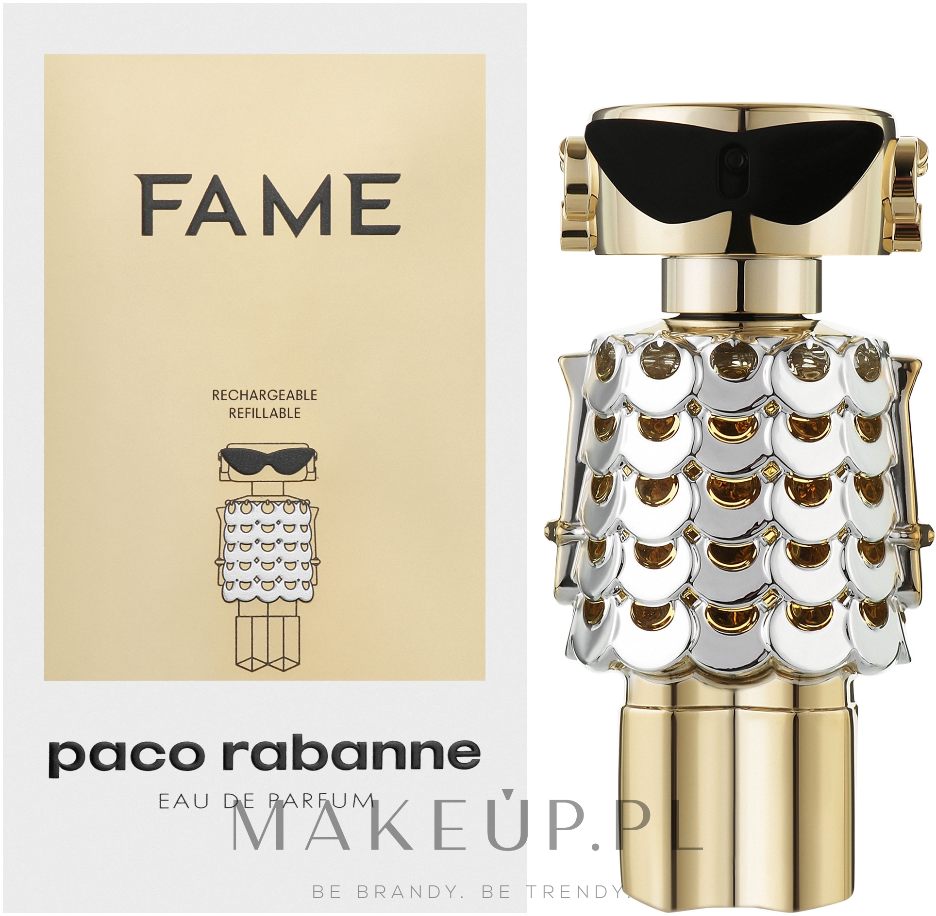 Paco Rabanne Fame Refillable - Woda perfumowana  — Zdjęcie 80 ml