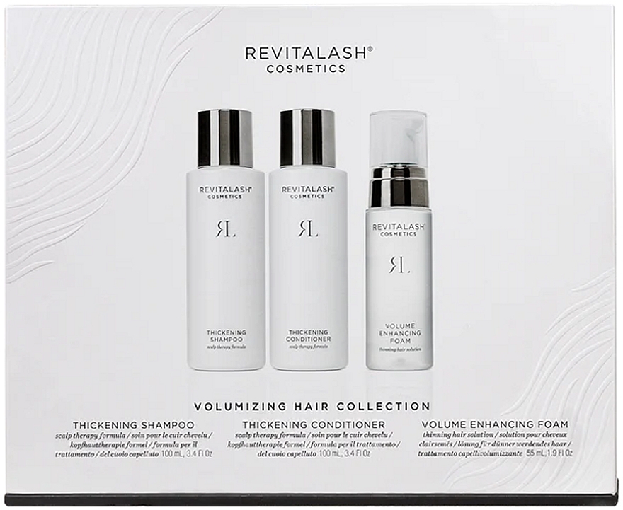 Zestaw - Revitalash Volumizing Hair Collection Travel Set — Zdjęcie N2