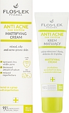 Krem do twarzy - Floslek Mattifying Mixed Oily And Acne-prone Skin Cream — Zdjęcie N2