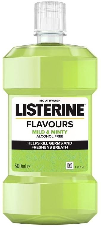 Płyn do płukania jamy ustnej Delikatna mięta - Listerine Flavours Fresh Mild & Minty — Zdjęcie N1