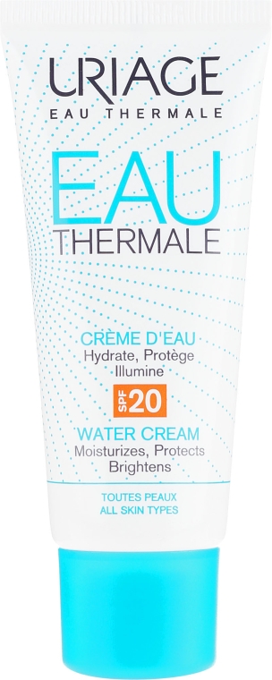 Lekki krem nawilżający do twarzy SPF 20 - Uriage Eau Thermale Light Water Cream — Zdjęcie N2
