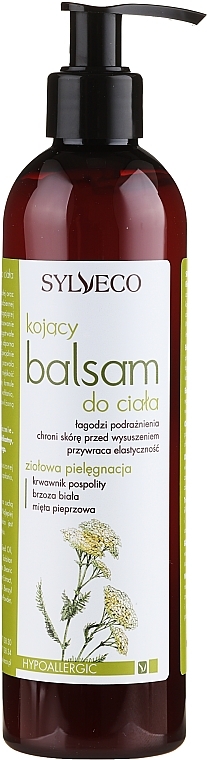 PRZECENA! Kojący balsam do ciała - Sylveco * — Zdjęcie N1