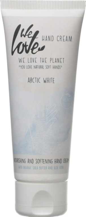 Krem do rąk - We Love The Planet Handcreme Arctic White — Zdjęcie N1