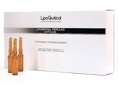 Ampułki liposomowe z kwasem ferulowym - SesDerma Laboratories Liposomal Ferulac Ampoules — Zdjęcie N1