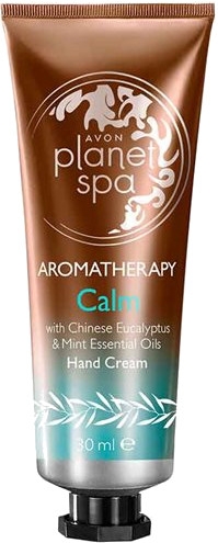 Krem do rąk z eukaliptusem i miętą - Avon Planet Spa Aromatherapy Calm Hand Cream — Zdjęcie N1