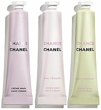 Kup Chanel Chance Perfumed Hand Creams Set - Zestaw (h/cr/3x20ml)