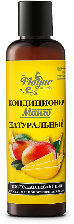 Regenerująca naturalna odżywka do włosów suchych i zniszczonych Mango - Mayur — Zdjęcie N3