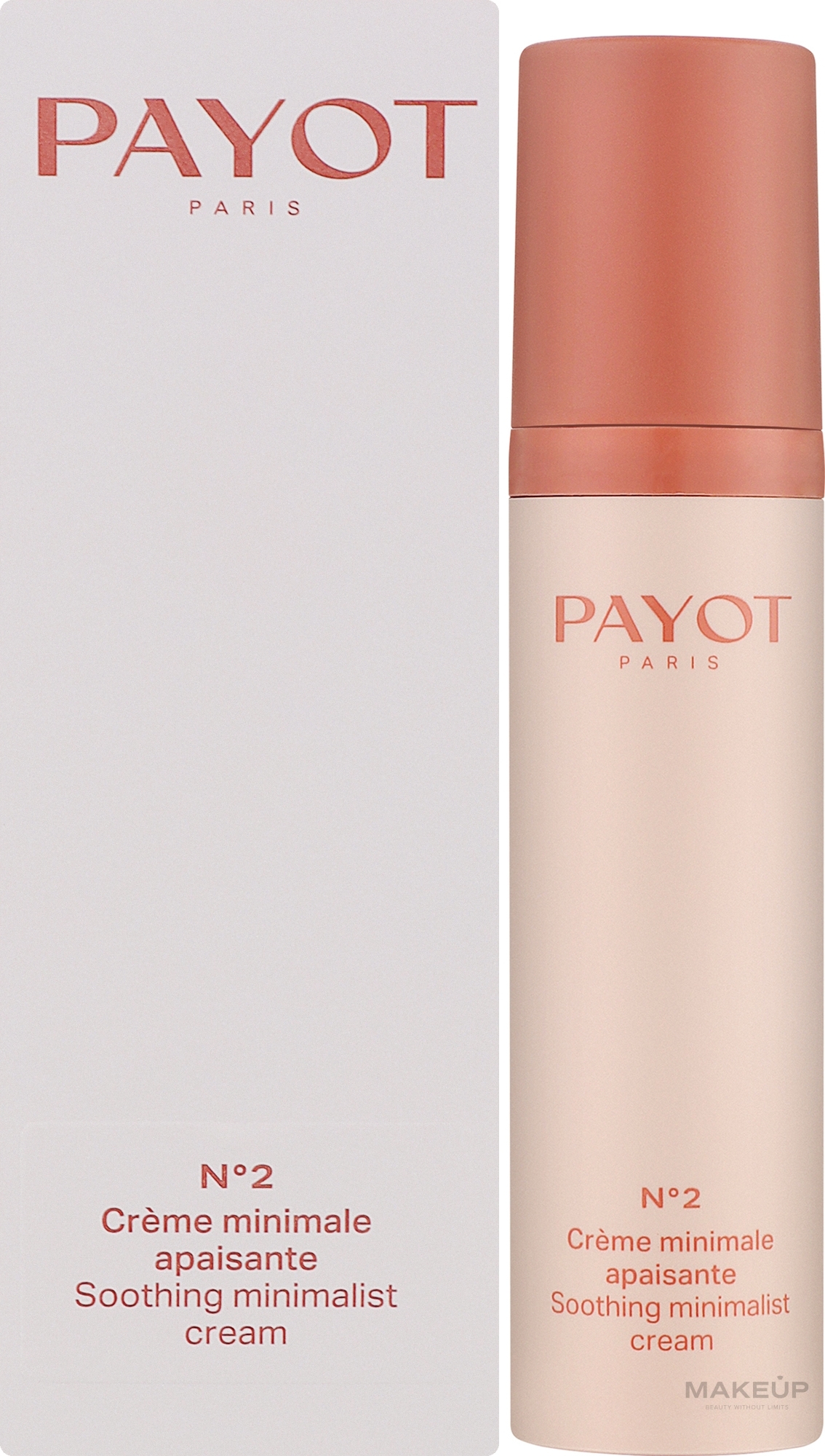 Kojący krem do twarzy - Payot Creme № 2 L'Essentielle Soothing Cream — Zdjęcie 40 ml