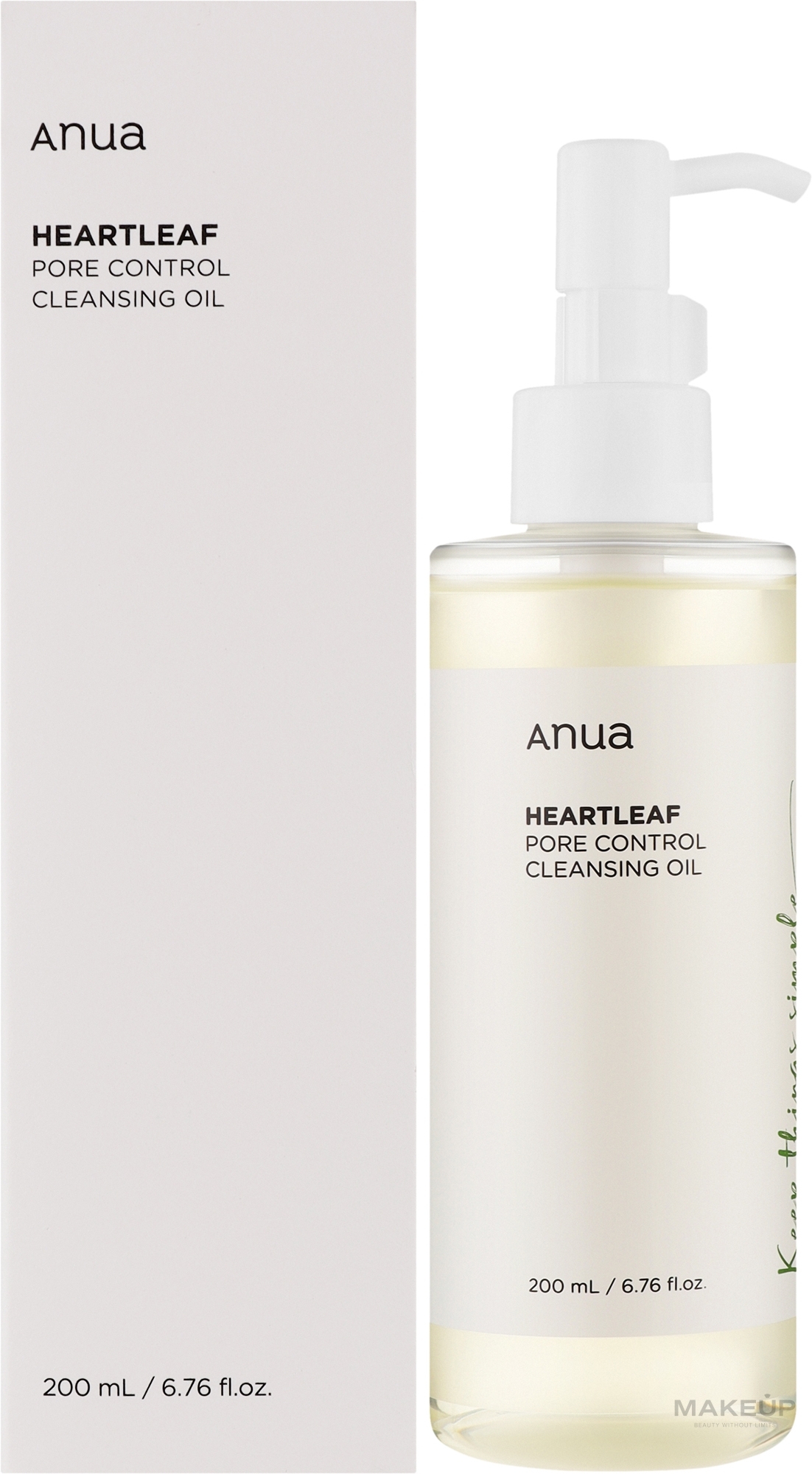 Olejek do mycia twarzy - Anua Heartleaf Pore Control Cleansing Oil — Zdjęcie 200 ml