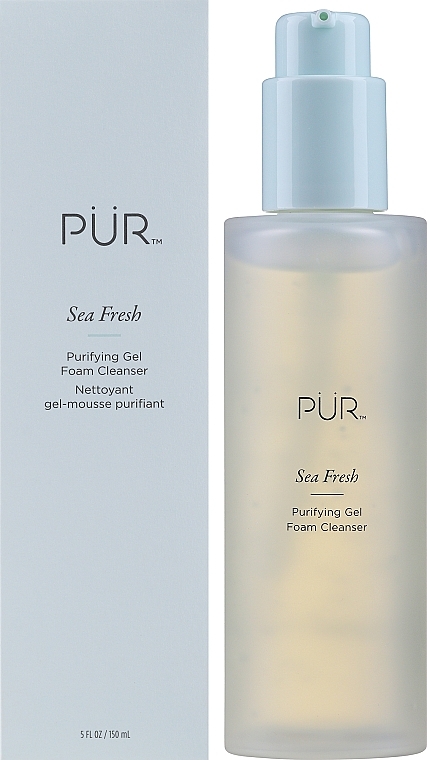 Oczyszczający żel-pianka do twarzy - Pür Sea Fresh Purifying Gel Foam Cleanser — Zdjęcie N2