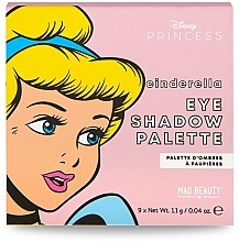 Kup Paleta cieni do powiek - Mad Beauty Disney POP Princess Mini Cinderella Eyeshadow Palette