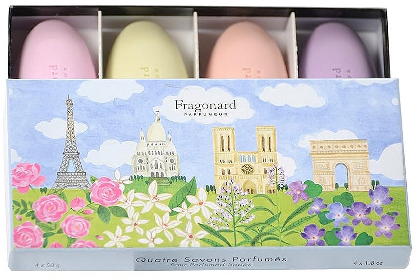 Fragonard Paris Soaps Set - Zestaw (soap/50gx4) — Zdjęcie N1