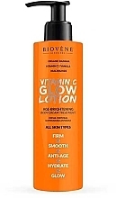 Kup Rozjaśniający balsam do ciała Witamina C - Biovene Vitamin C Glow Lotion Age-Brightening Body Cream Treatment