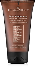 Szampon do włosów farbowanych z ceramidami, jagodami goji i olejem monoi - Philip Martin's Colour Maintenance Shampoo (mini) — Zdjęcie N1