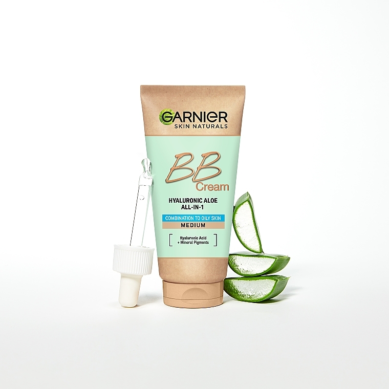 Upiększający BB krem do skóry mieszanej i tłustej Beauty Balm Perfector - Garnier Skin Naturals — Zdjęcie N3