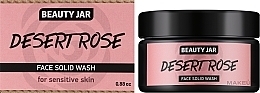 Mydło do twarzy Desert Rose - Beauty Jar Face Solid Wash  — Zdjęcie N2