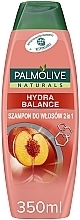 Kup Szampon i odżywka 2 w 1 Brzoskwinia i proteiny jedwabiu - Palmolive Naturals 2 in 1 Hydra Balance Shampoo
