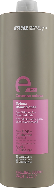 Odżywka do włosów farbowanych - Eva Professional E-Line Colour Conditioner — Zdjęcie N3